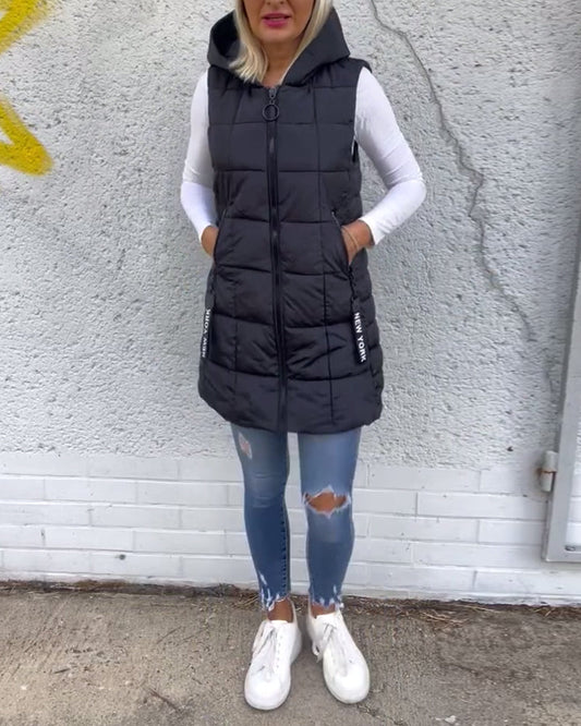 Audrey - Sleeveless Puffer Jacket