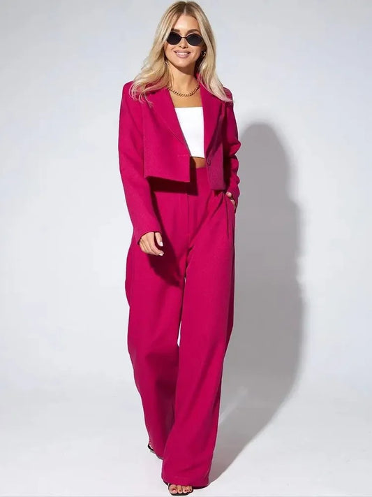 Women's Fashionable Casual 2-Piece Suit